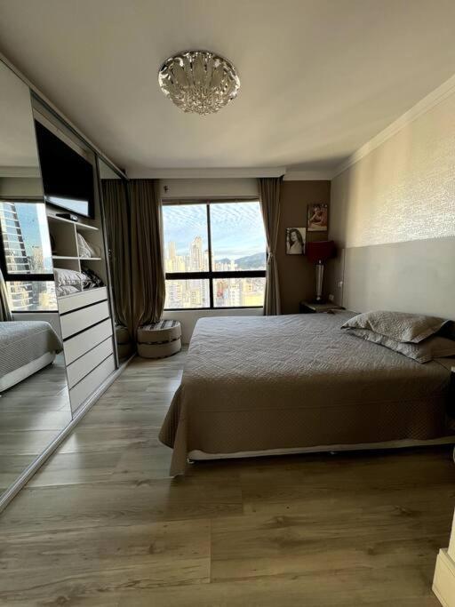 Apartamento No Centro, Com Vista Mar E Cristo Luz Balneário Camboriú Zewnętrze zdjęcie